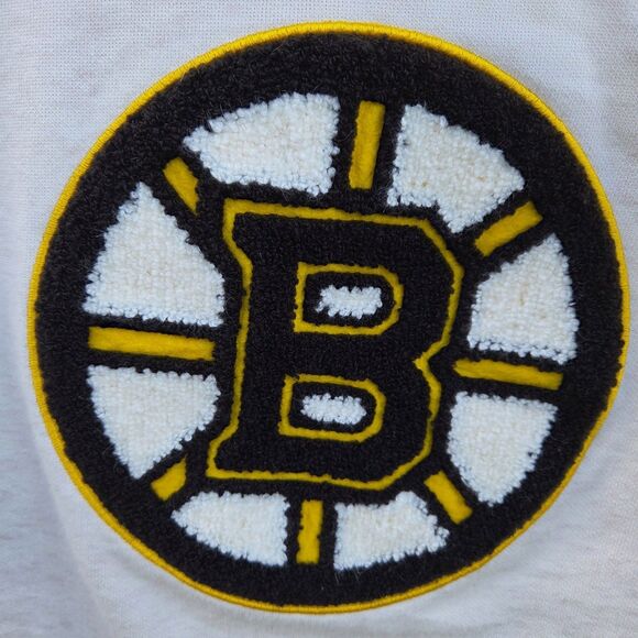 Fanatics Boston Bruins Embroidered Chenille Spoked B Women's Hoodie Size Small - Picture 8 of 8